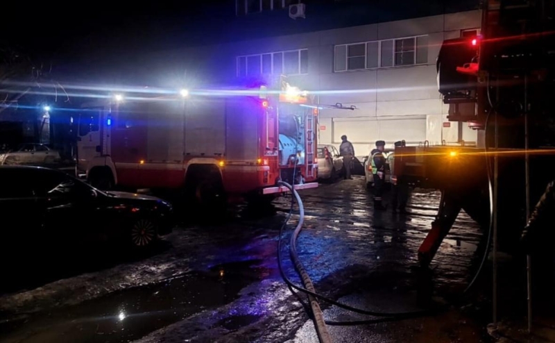 В Екатеринбурге произошел пожар в здании первого музея Ельцина